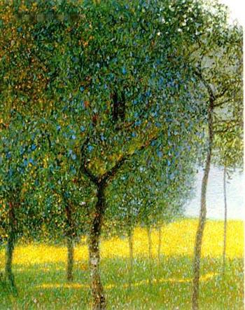 Gustav Klimt - Fruit Tree by the Lake 