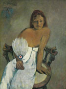 Woman with a Fan 1902 - Paul Gauguin