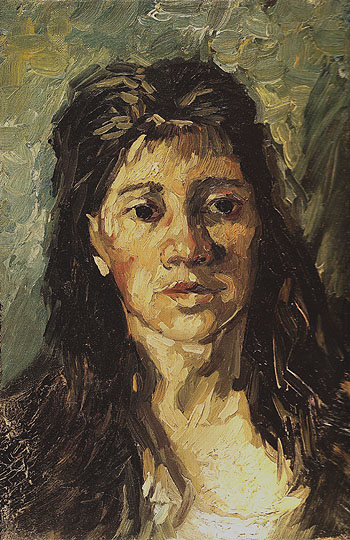 van gogh portrait woman. Vincent van Gogh - Head of a