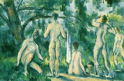 Paul Cezanne - Bathers Reproduction Oil Painting