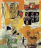 Untitled Graffiti - Jean-Michel-Basquiat
