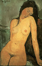 Seated Nude 1916 - Amedeo Modigliani