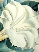 White Trumpet Flower 1932 - Georgia O'Keeffe