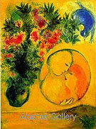 Sun & Mimosa 1949 - Marc Chagall