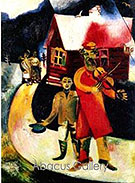 The Fiddler 1914 - Marc Chagall