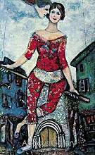 Acrobat - Marc Chagall