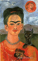 Self Portrait with Deigo on the Breast 1953 - Frida Kahlo