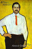 Portrait of the Art Dealer Pedro Manach 1901 - Pablo Picasso