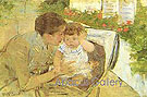 Susan Comforting the Baby - Mary Cassatt