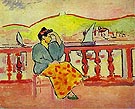 Lady on the Terrace - Henri Matisse