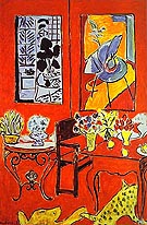Large Red Interior 1848 - Henri Matisse