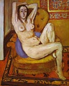 Nude on a Blue Cushion 1924 - Henri Matisse