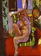 Nude Sitting in an Armchair 1926 - Henri Matisse