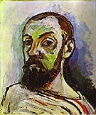 Self Portrait in a Striped TShirt. 1906 - Henri Matisse