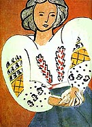 The Rumanian Blouse 1940 - Henri Matisse