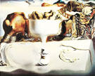 Apparition of a Face and Fruit Dish - Salvador Dali
