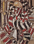 Woman in Red and Green 1914 - Fernand Leger