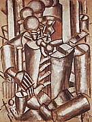 Soldier with a Pipe 1916 - Fernand Leger