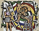 The Acrobat and His Partner 1948 - Fernand Leger