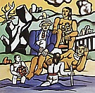 The Country Outing 1 1954 - Fernand Leger