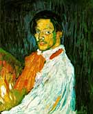 Self Portrait 1901 - Pablo Picasso