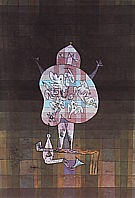 Ventriloquist and Crier in the Moor 1923 - Paul Klee