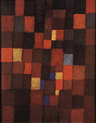 Pictorial Architecture Red Yellow Blue 1923 - Paul Klee