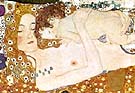 Mother and Child Detail - Gustav Klimt