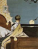 Boy and Moon - Edward Hopper