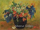 Vase of Red Flowers - Paul Gauguin