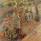 Apple Picking 1886 - Camille Pissarro