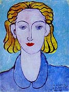 Portrait of Lydia Delectorskaya 1947 - Henri Matisse