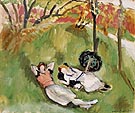 Two Figures Reclining in a Landscape 1921 - Henri Matisse