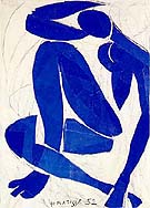 Blue Nude IV Nu Bleu IV - Henri Matisse