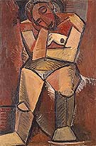 Seated Woman - Pablo Picasso