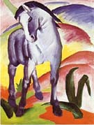 Blue Horse 1 1911 - Franz Marc