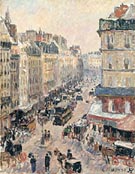 Rue Saint Lazare 1897 - Camille Pissarro