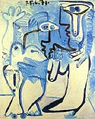 Couple 1971 - Pablo Picasso