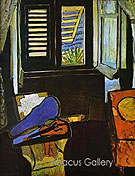 Interior with Violin - Henri Matisse