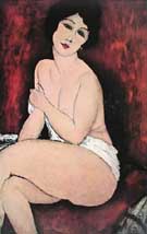 La Belle Romaine 1918 - Amedeo Modigliani