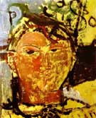 Portrait of Pablo Picasso 1915 - Amedeo Modigliani