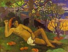 Te arii vahine The Kings Wife 1896 - Paul Gauguin
