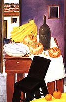 Kitchen table 1983 - Fernando Botero