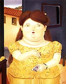 Colombian woman 1983 - Fernando Botero