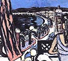 Promenade des Anglais in Nice 1947 - Max Beckman