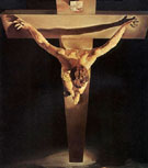St John of the Cross Detail - Salvador Dali