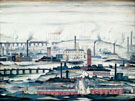 Industrial Landscape 1955 - L-S-Lowry