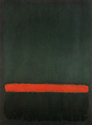 No 15 Two Greens and Red Stripe 1964 - Mark Rothko