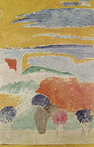 Open Window at Tangier 1913 - Henri Matisse
