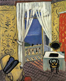 Interior with Violin Case c1918 - Henri Matisse